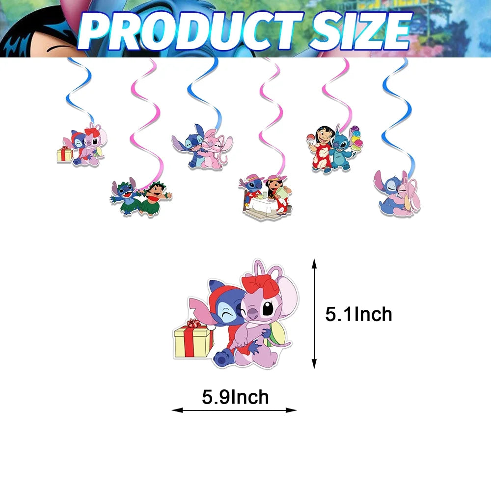 Stitch Themed Birthday Party Decor and Supplies