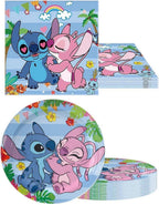 Stitch Themed Birthday Party Tableware