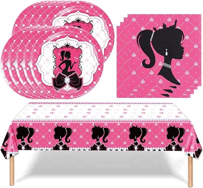 Barbie Birthday Party Tableware