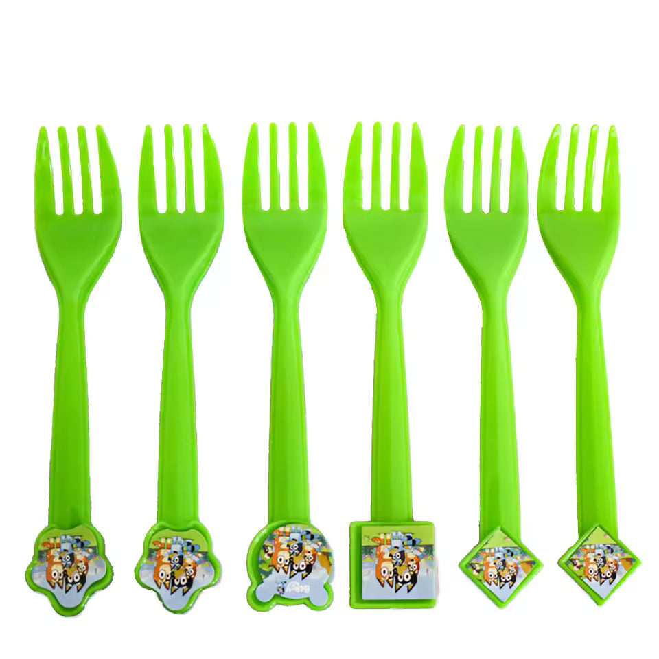 Bluey Themed Birthday Party Tableware