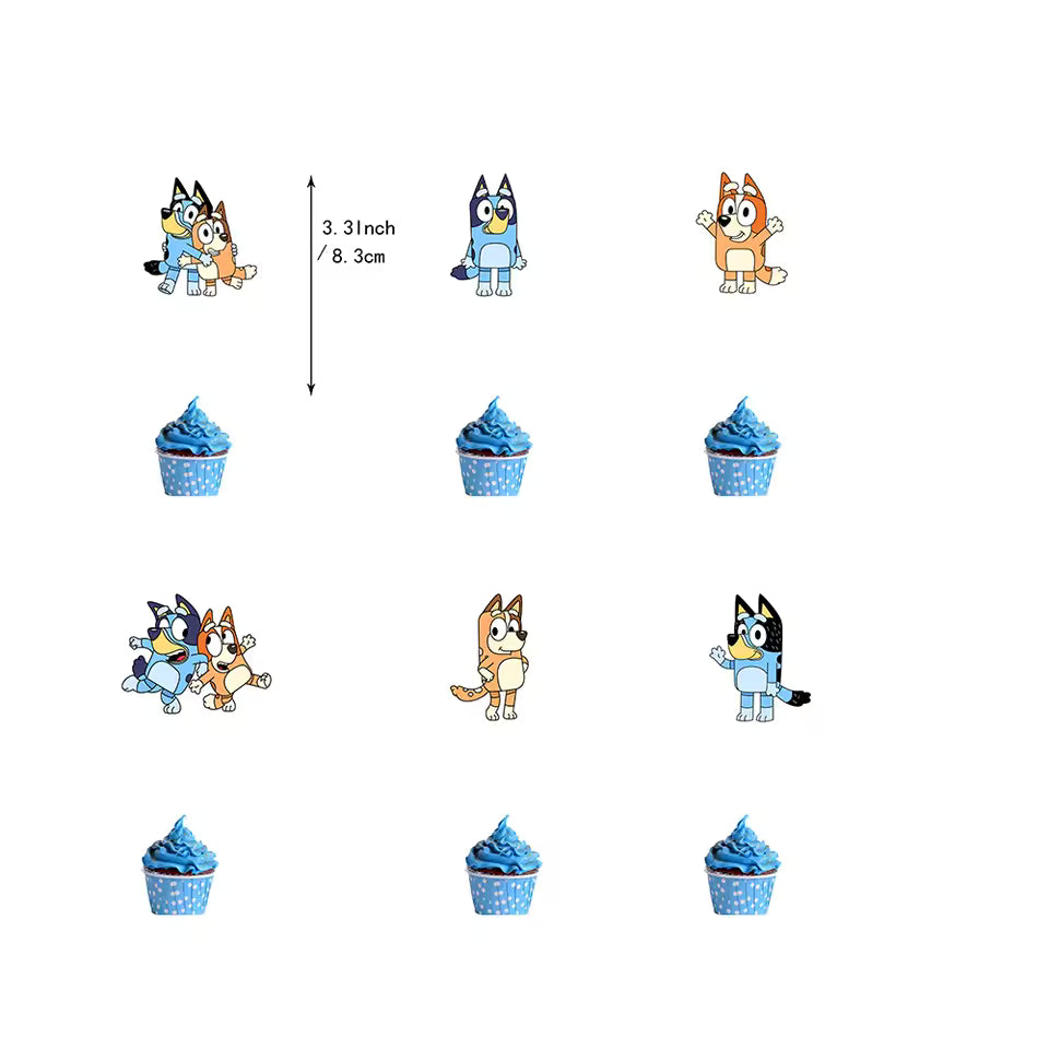 Bluey Themed Birthday Decoration