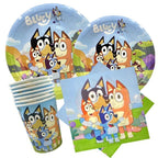 Bluey Themed Birthday Party Tableware