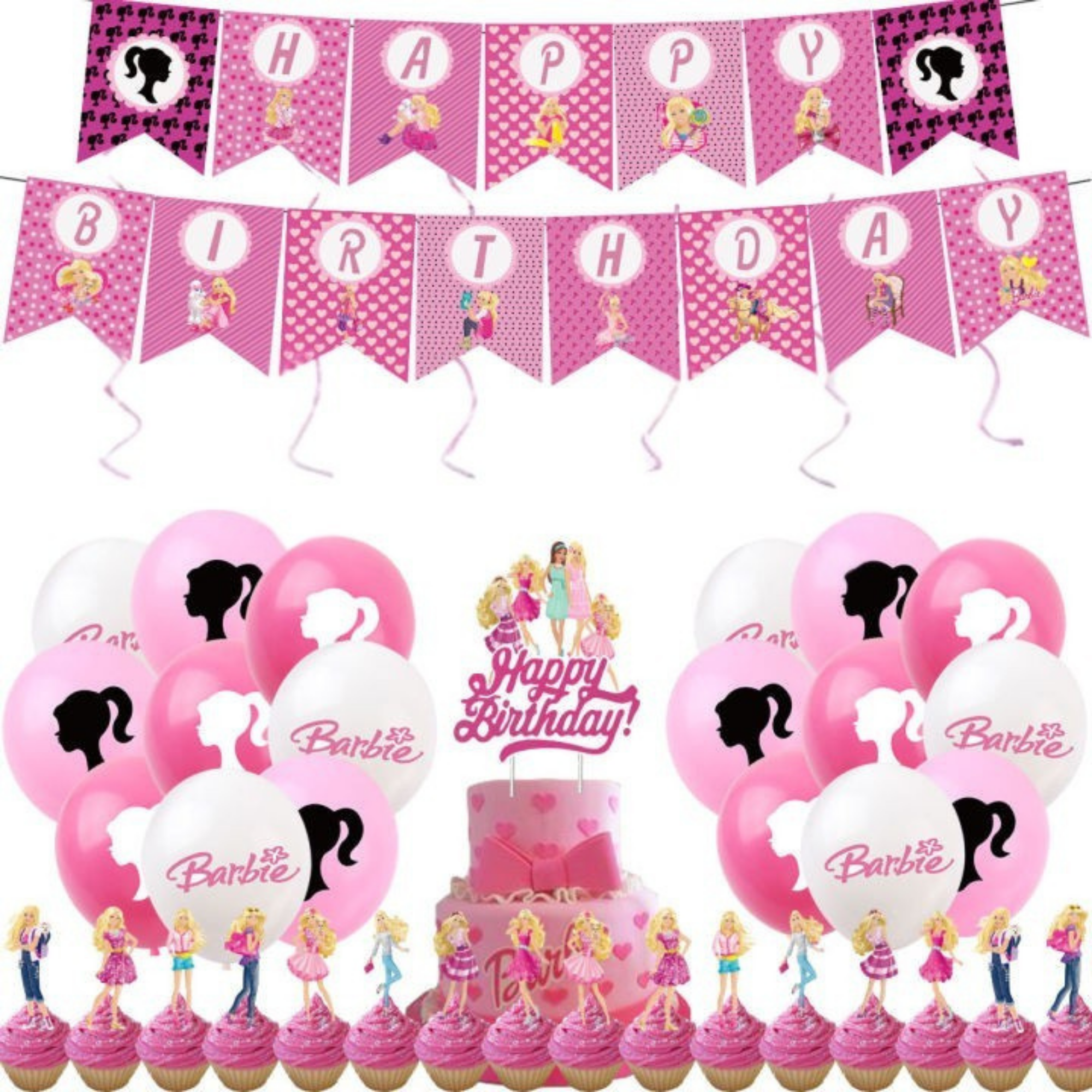 Barbie Theme Birthday Party Decoration